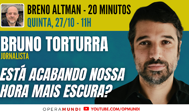 Nesta edição, Altman e Torturra analisaram se está chegando ao fim a 'hora mais escura' do Brasil com o governo Bolsonaro