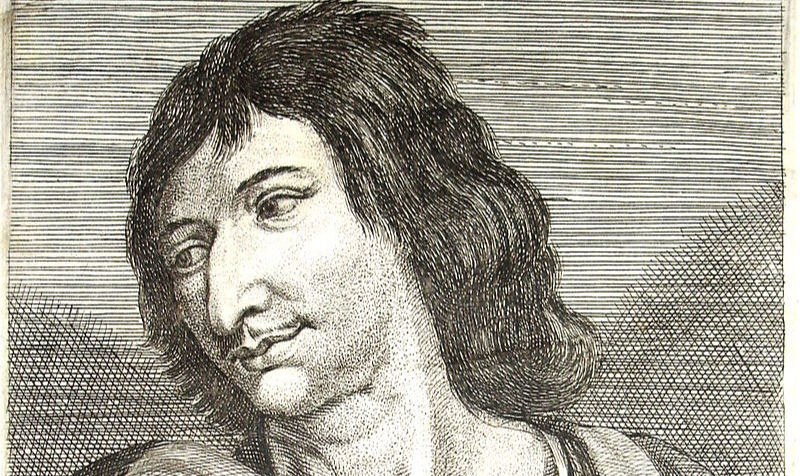 Cyrano de Bergerac, poeta, dramaturgo e pensador francês, contemporâneo de Molière e Boileau, morre em Sannois, aos 36 anos