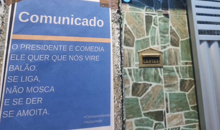 O que fazem os comunicadores populares na linha de frente de combate à pandemia em periferias e favelas de cinco capitais do país