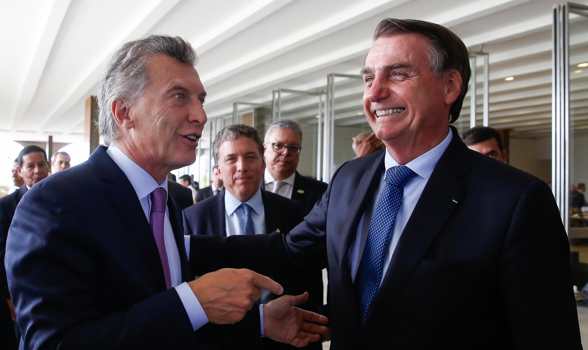 Em visita ao Piauí, o presidente voltou a atacar Alberto Fernández e Cristina Kirchner, vencedores das primárias argentinas