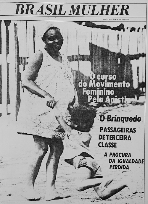 Capa da edição Nº 0 do Brasil Mulher. Foto: Reprodução