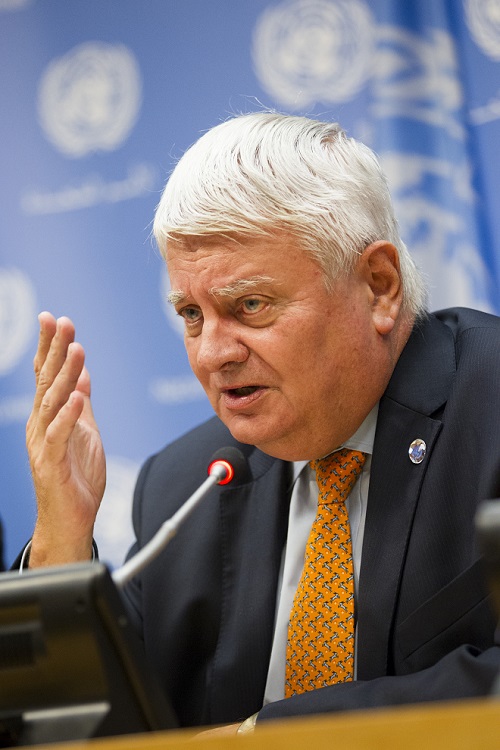 Chefe de operações de paz da ONU, Hervé Ladsous
