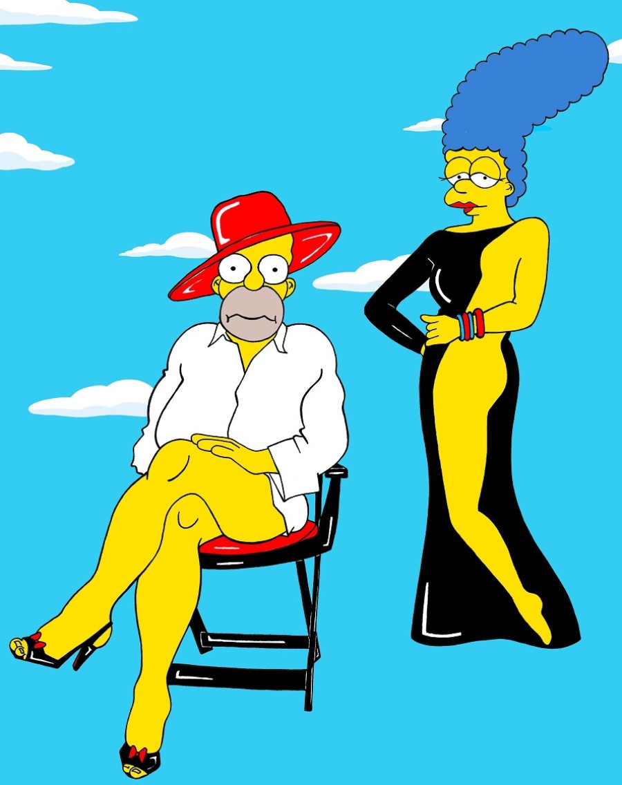 Simpsons nus naked alexsandro palombo