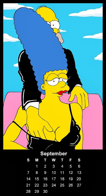Simpsons nus alexsandro palombo naked calendar