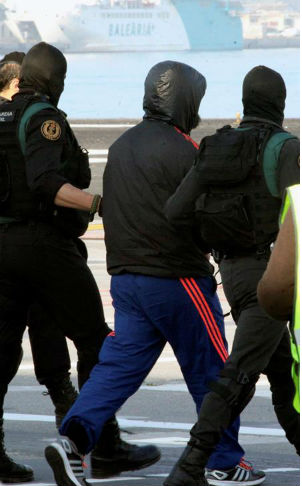 Suspeito é detido pela polícia espanhola na cidade de Ceuta