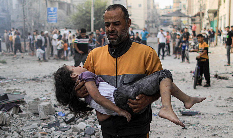 Dado foi informado em entrevista à rede de televisão CNN; outras 2.450 crianças palestinas ficaram feridas