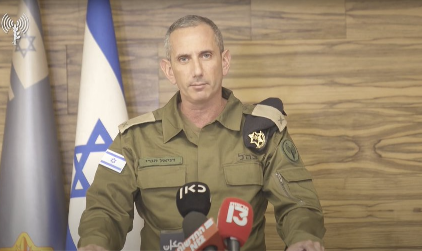 Porta-voz do exército israelense justificou medida afirmando que ‘o Hamas colocou suas armas e seu pessoal entre os civis’