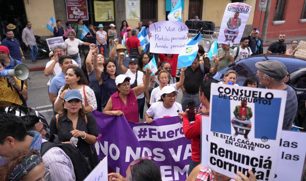 Movimentos sociais convocam paralisação na Guatemala contra ‘tentativa de golpe’