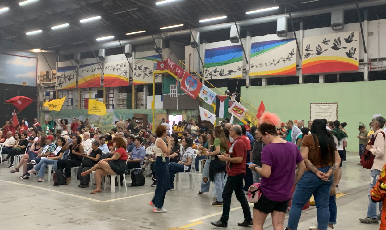 Ato que ocorreu em São Paulo reuniu diversas organizações sociais, sindicatos e partidos para denunciar as agressões de Israel contra a Palestina