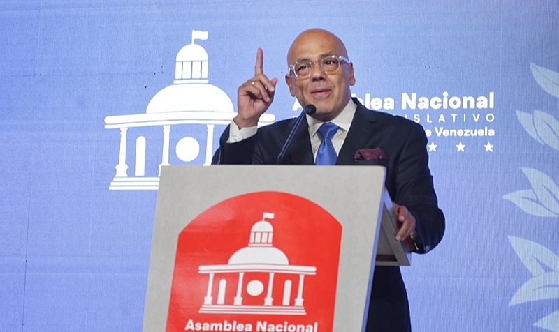 'Isso não foi uma eleição porque não contou com requisitos mínimos', apontou Jorge Rodríguez, presidente do Legislativo