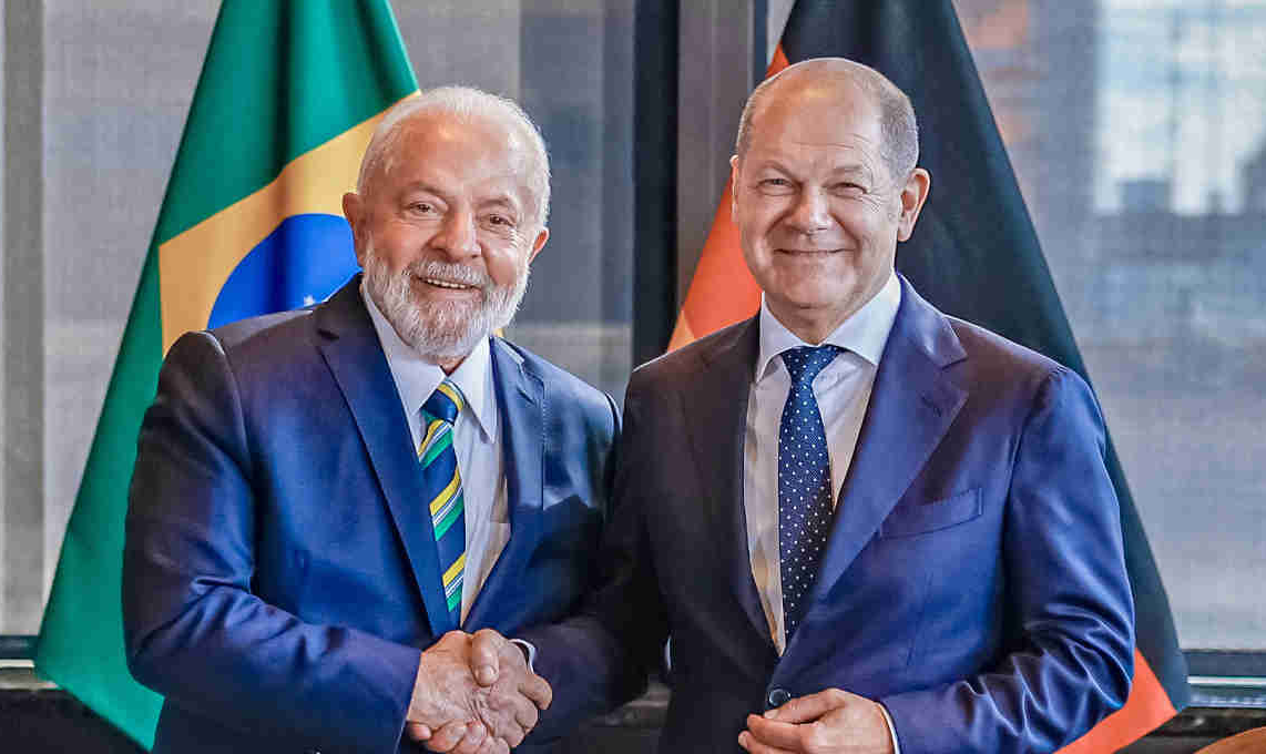 Lula e Olaf Scholz reiteram apoio ao pacto Mercosul-União Europeia