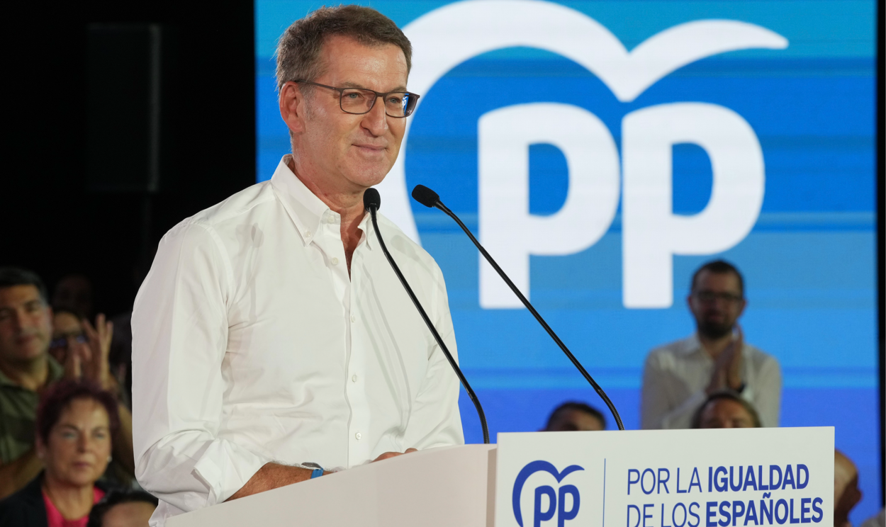 Líder do PP, partido mais votado nas eleições de julho, Alberto Núñez Feijóo, fará primeira tentativa de ‘investidura’ nesta terça e buscará convencer progressistas e independentistas a ‘não romper tradição’