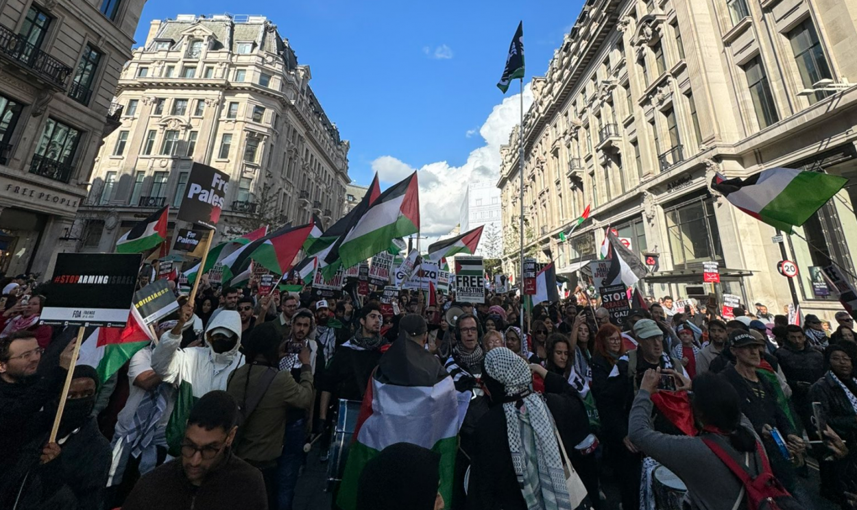 Londres, Manchester, Liverpool e mais: atos pró-Palestina marcam o sábado no Reino Unido