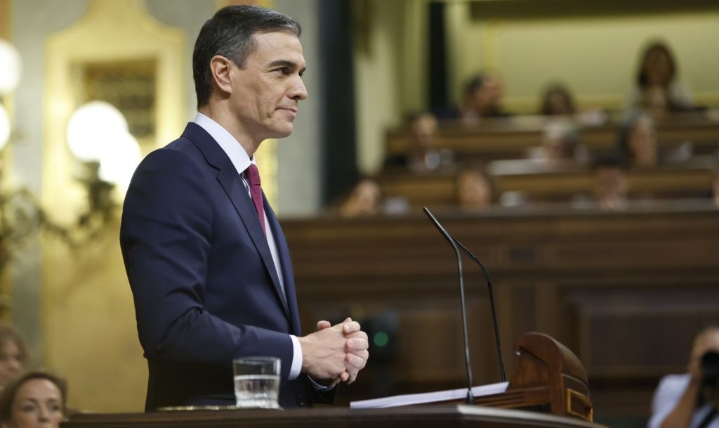 Discurso de Pedro Sánchez aconteceu em cerimônia prévia à votação no Parlamento que pode dar a ele seu segundo mandato como primeiro-ministro