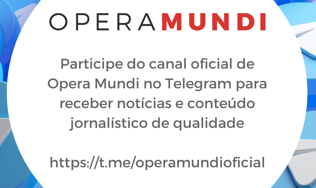 O canal de Opera Mundi no Telegram envia notícias diárias, matérias, reportagens e analises jornalísticas diretamente para seu celular; veja como entrar em grupo oficial