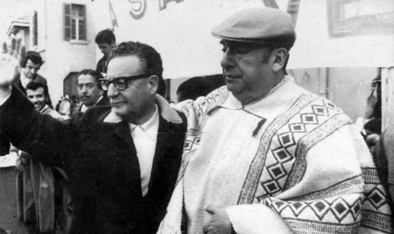 Com 69 anos, Neruda faleceu em 23 de setembro de 1973, 12 dias após o golpe de Estado no Chile