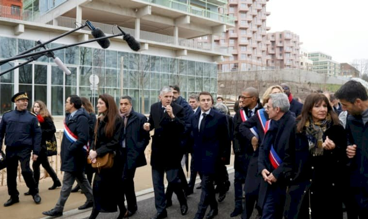 Jogos de Paris 2024: Macron inaugura Vila Olímpica e Paralímpica em Saint-Denis