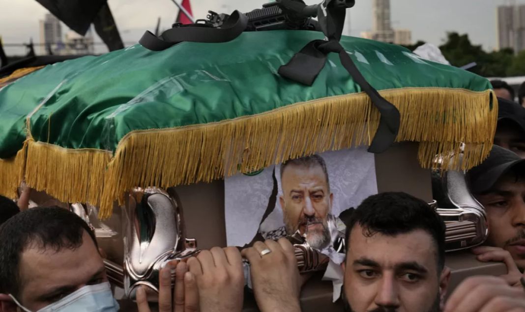 Saleh Al-Arouri, vice-líder político do Hamas, foi morto em ataque aéreo na capital libanesa na quarta-feira (03/01)
