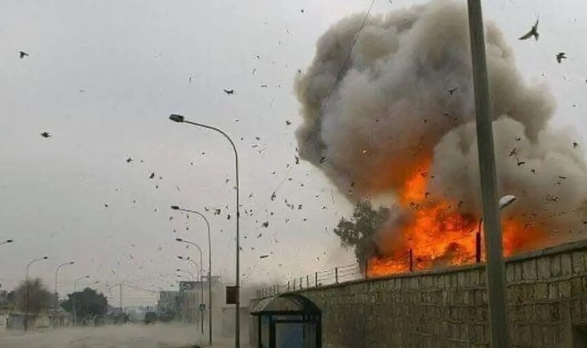 Forças do grupo iraquiano Hashd al-Shaabi acusam os Estados Unidos de atacar com drones instalação na capital do país
