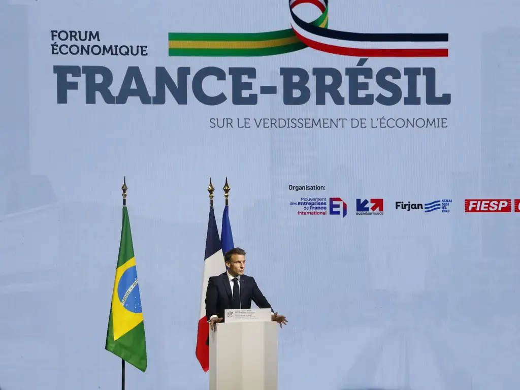 Presidente da França critica acordo entre Mercosul e União Europeia