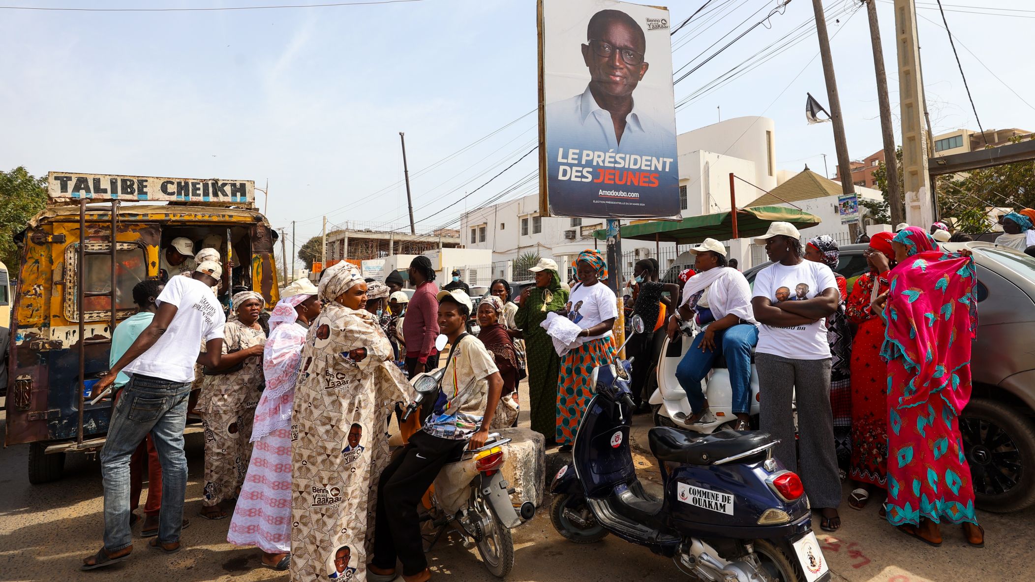 Candidato à Presidência da oposição lidera corrida eleitoral no Senegal