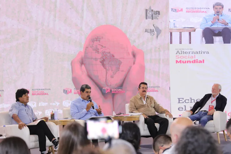 Com Maduro, Alba debate alternativas ao capitalismo com líderes de esquerda em Caracas