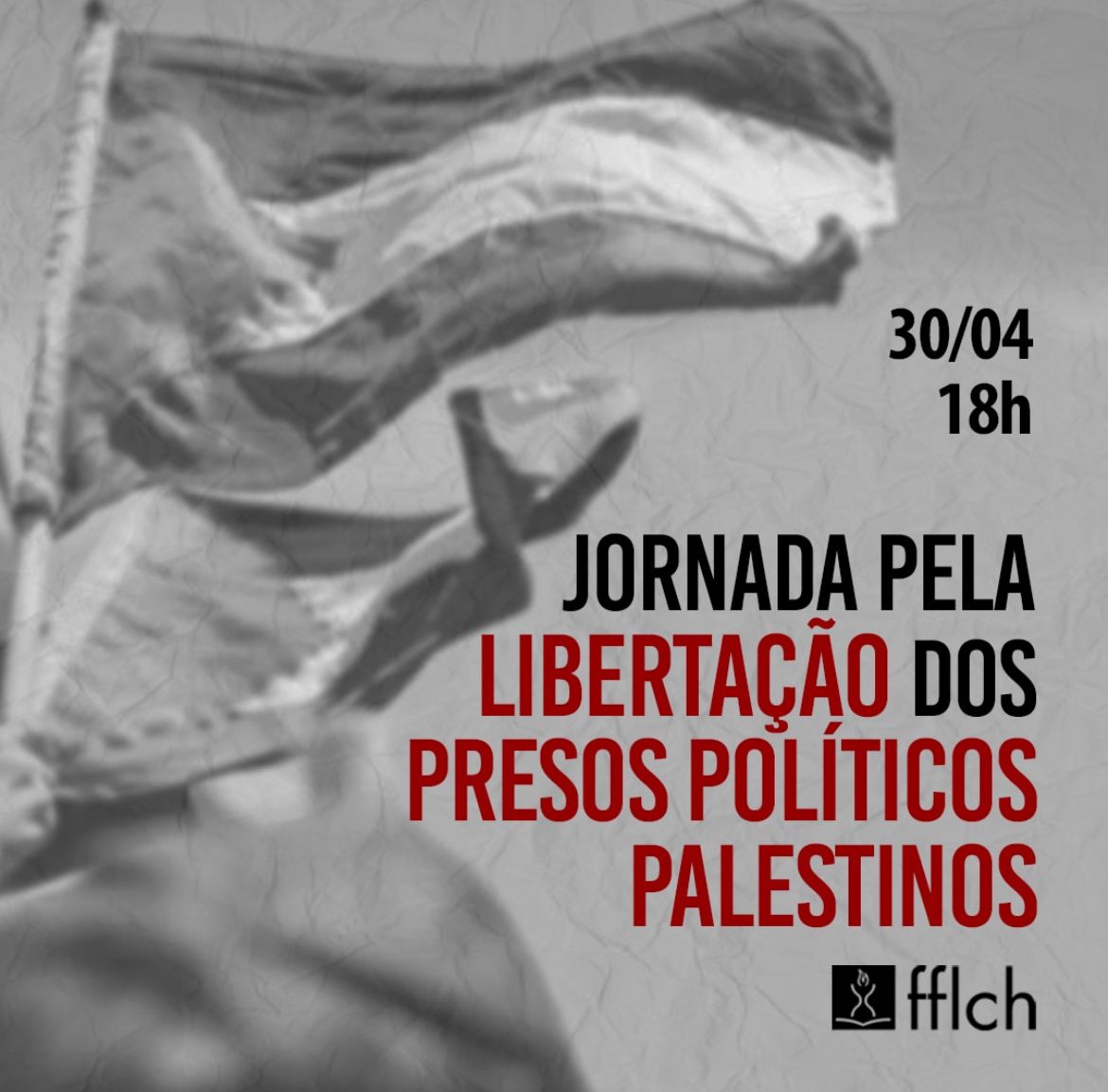 Entidades pró-Palestina promovem Jornada pela Libertação dos Presos Políticos Palestinos em São Paulo, nesta terça