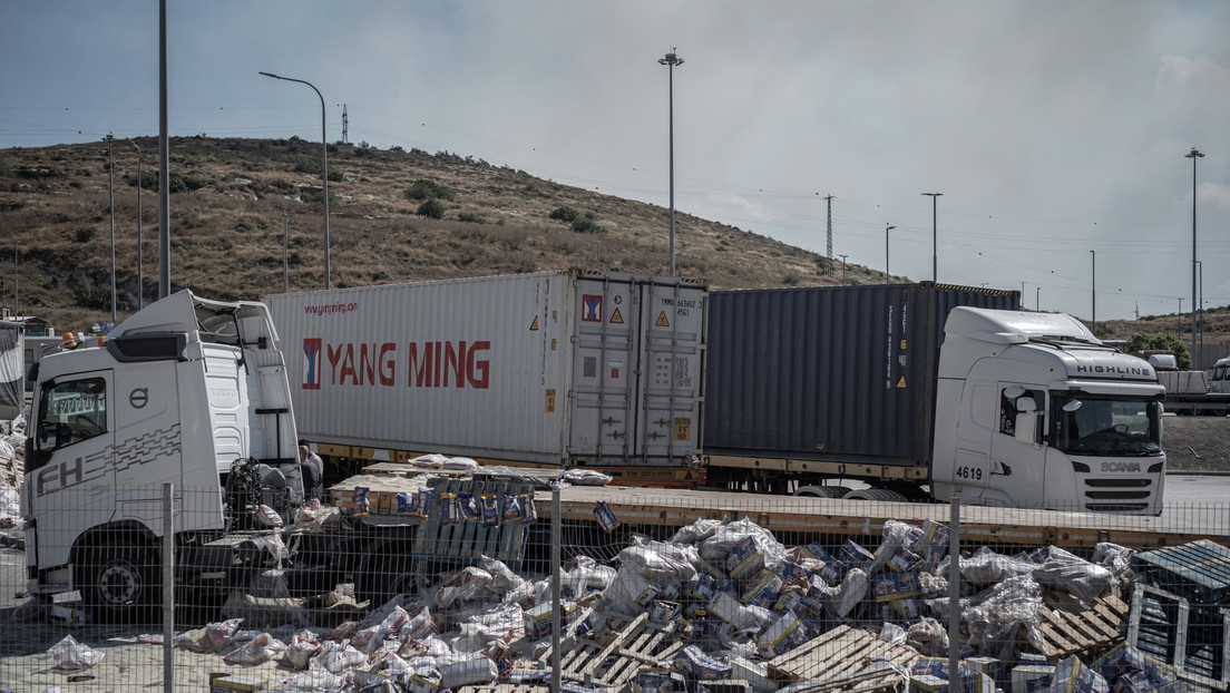 Grupo israelense intercepta caminhões e vandaliza ajuda humanitária a Gaza