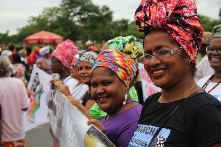 Foto Tiago Zenero/Pnud Brasil Marchas marcam Dia Internacional da Mulher Negra Latino-Americana e Caribenha, em 25 de julho