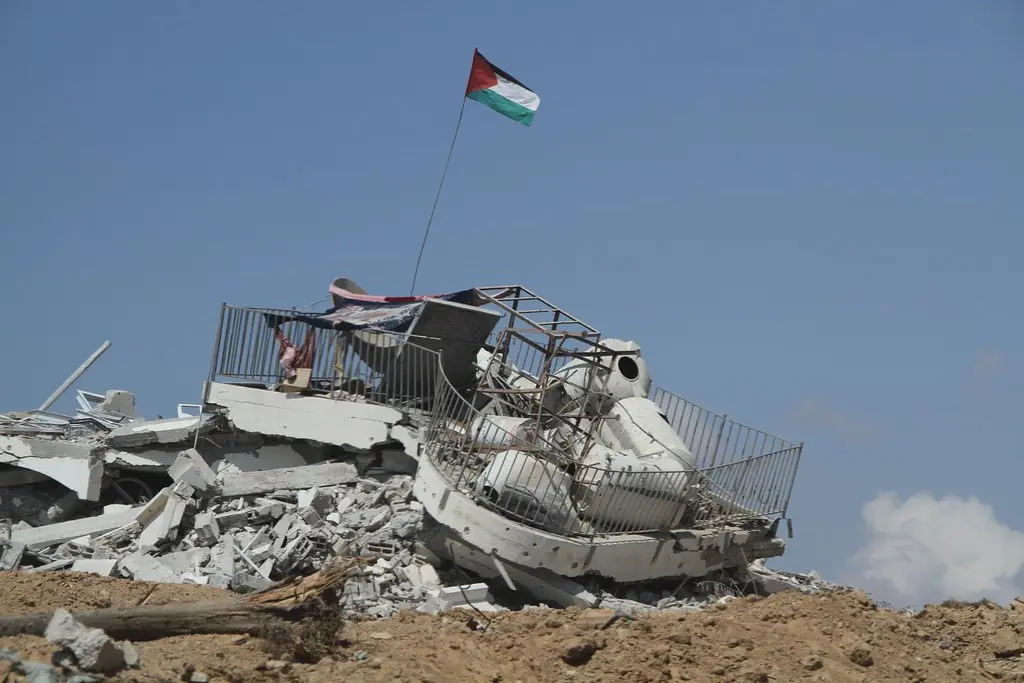 Faixa de Gaza em setembro de 2014. (Foto: Frode Overland Andersen/UD)