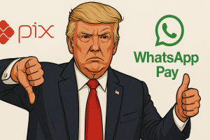 Depois de atacar o STF, Donald Trump decidiu que o PIX também é inimigo dos EUA