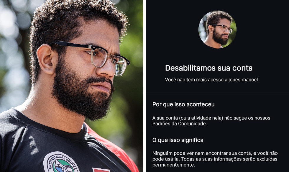 Meta derruba páginas do Instagram e Facebook de Jones Manoel; youtuber vê ‘motivações políticas’