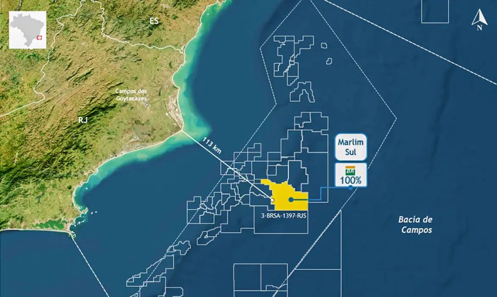 Petrobras descobre petróleo em Marlim Sul, no pré-sal da Bacia de Campos