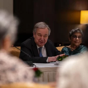 Secretário-geral das Nações Unidas, Antônio Guterres