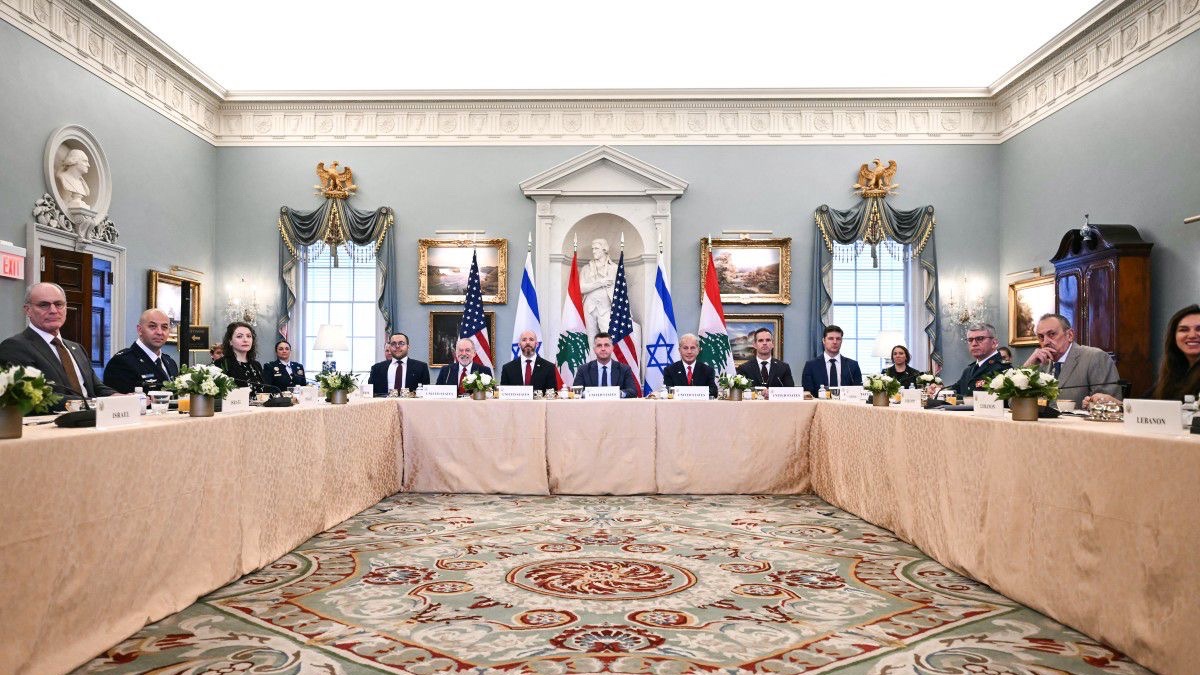 Israel e Líbano iniciam quarta rodada de negociações de cessar-fogo em Washington nesta terça (02)